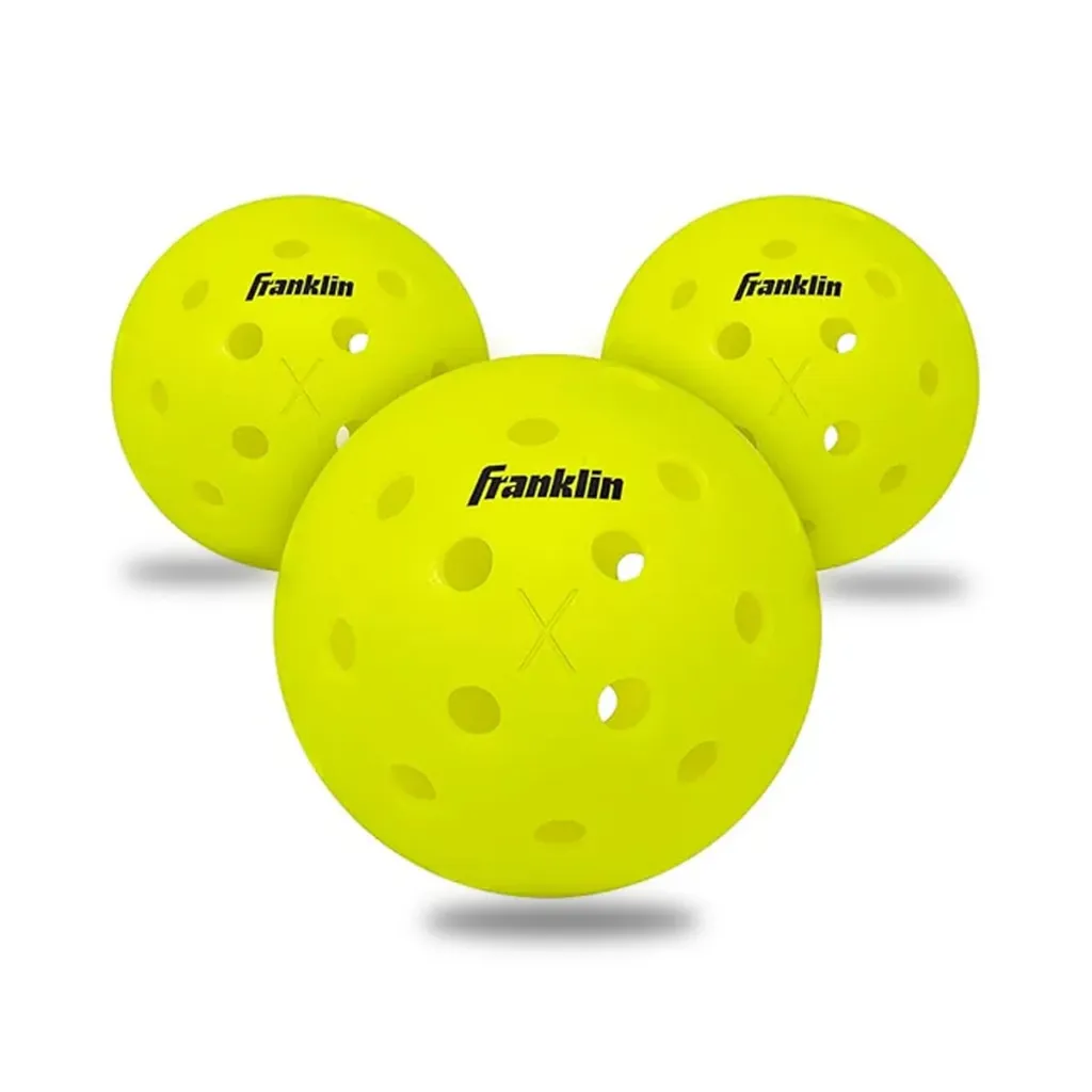 Franklin X-40 Optic Pickleball Ball (Yellow) (3 Balls)