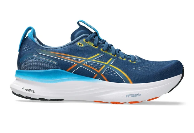 Asics Gel-Kayano 32 Running Shoes (Black/Vital Green, UK7)